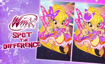 Winx Club Spot the Differences